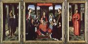 Hans Memling the donne triptych oil on canvas